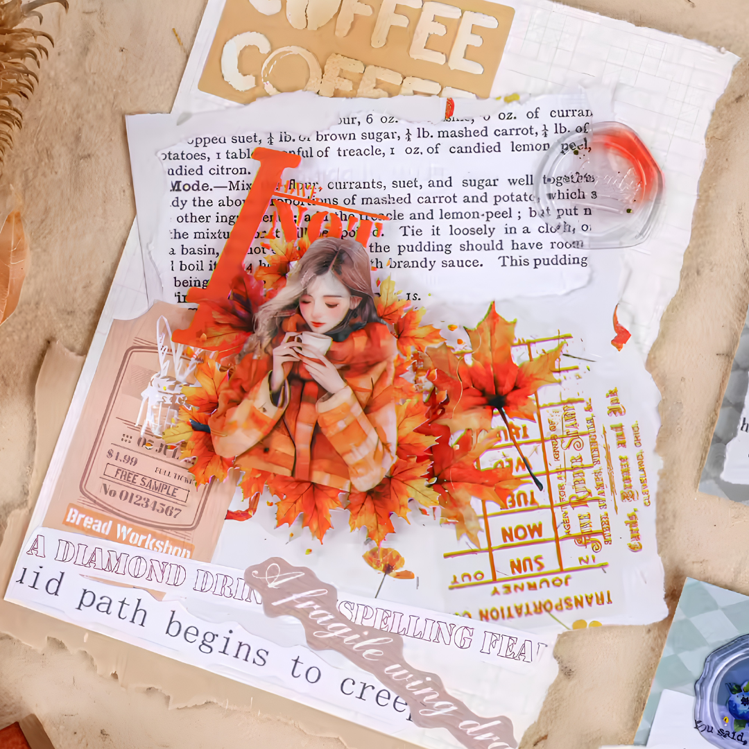 16 Pcs Winter Warmth Seasonal Stickers