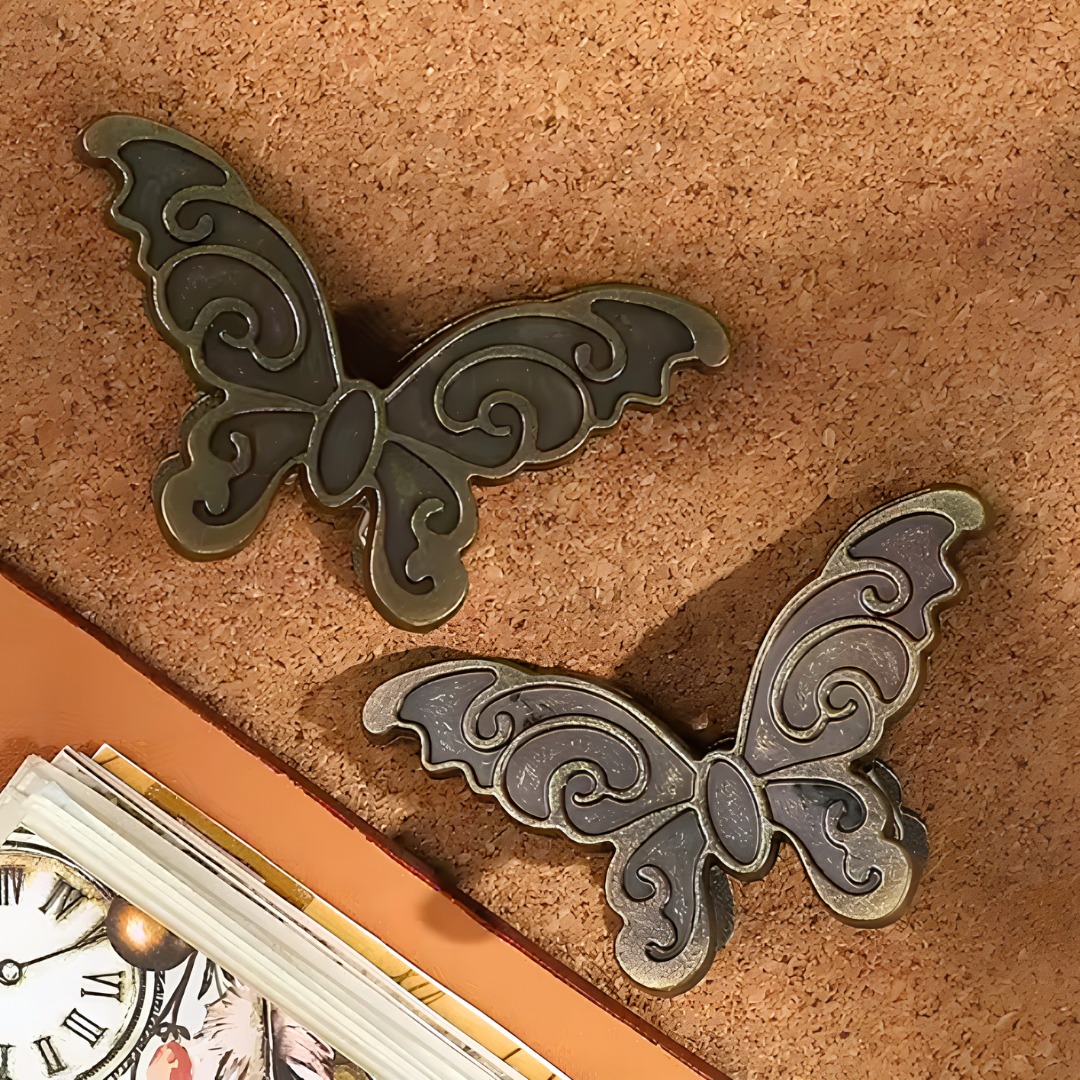 2 Pack Small Butterfly Paper Clips