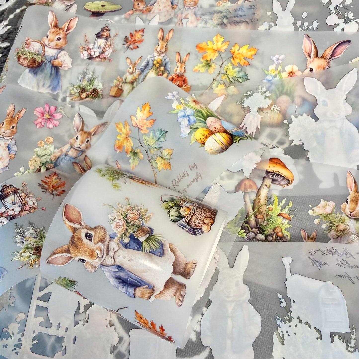 2m Spring Bunny PET Tape