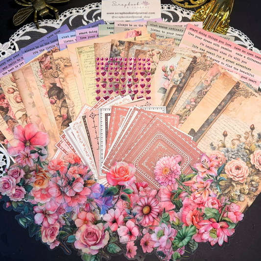 99 Pcs Regal Romance Craft Bundle