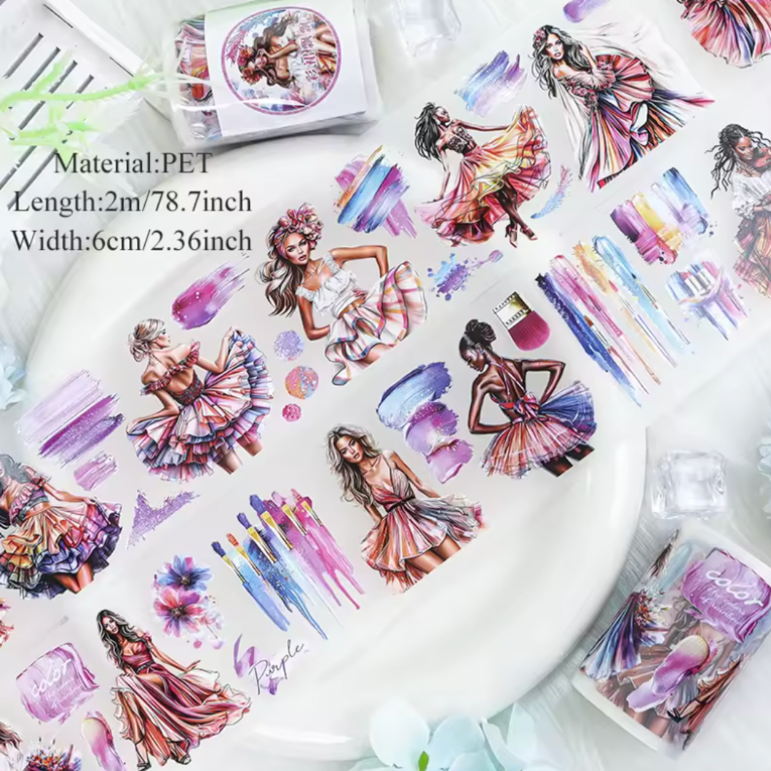 2m Summer Bloom PET Tape