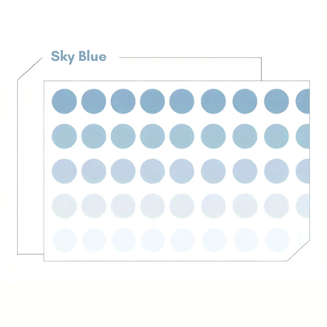 2m Coloured Dots Washi Stickers