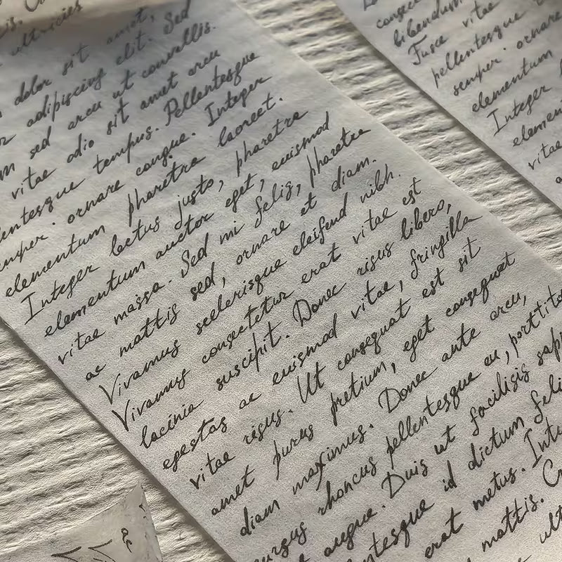 8m Handwritten Script Washi Tape