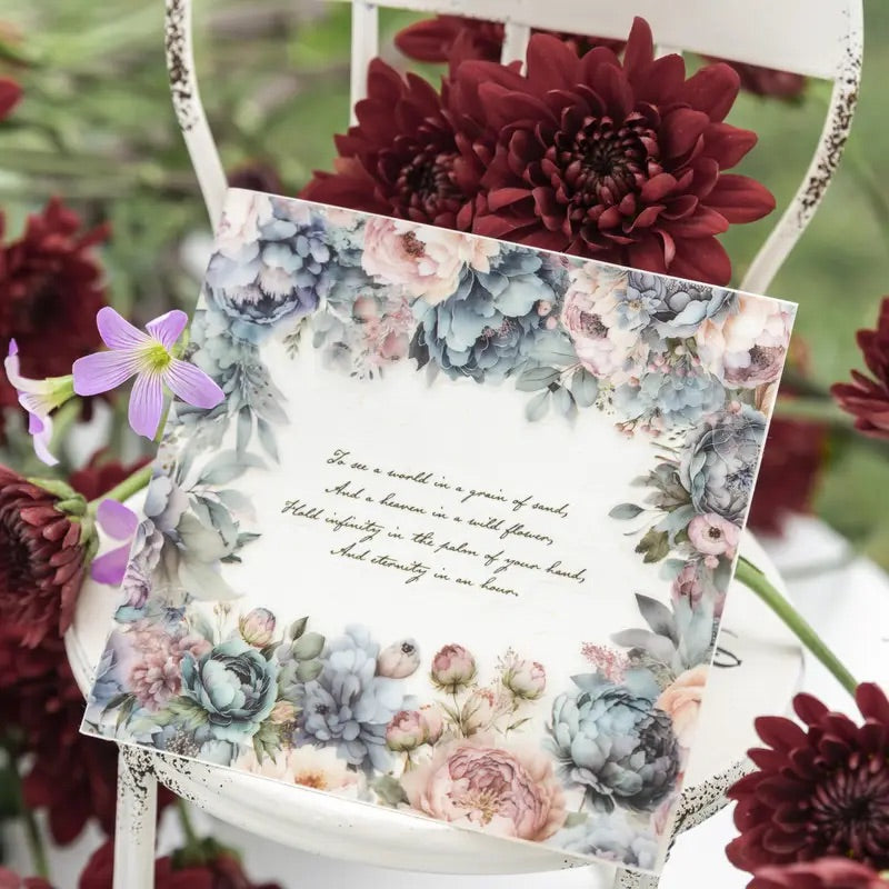 2m Twilight Flower Chain PET Tape