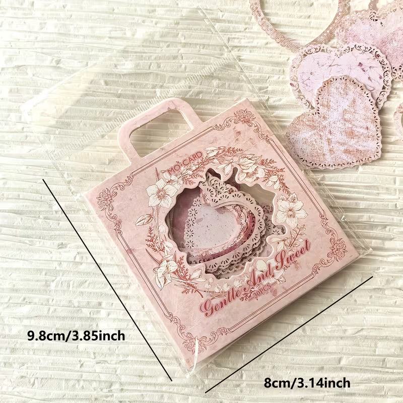 30 Pcs Mini Decorative Lace Die Cuts