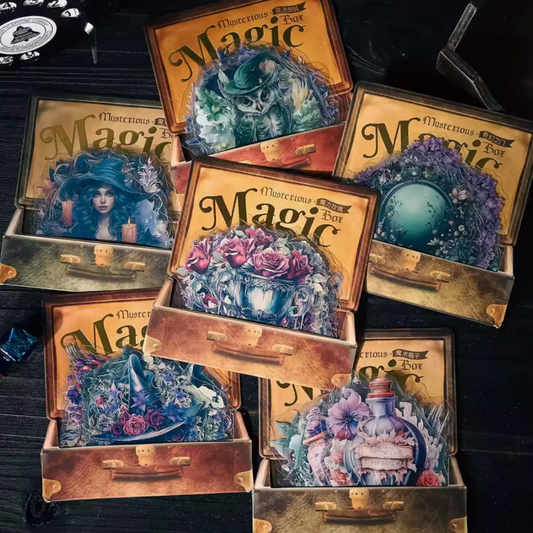 20 Pcs Magical Mystery Witch Stickers