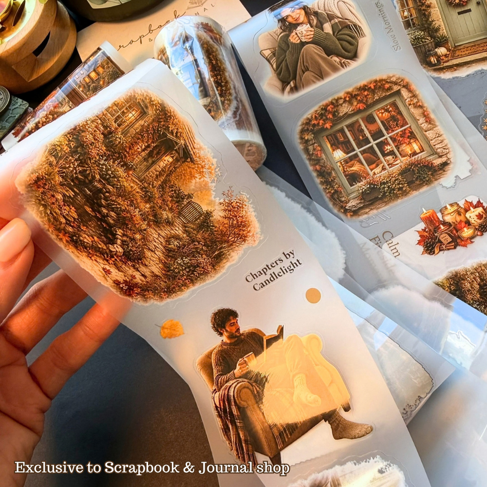 S&J Autumn Cottage PET Tape