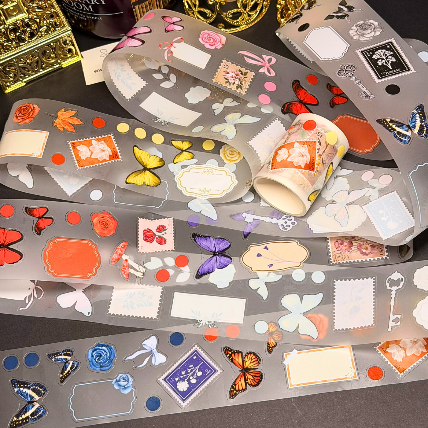 3m Juliet's Rainbow Butterfly PET Tape