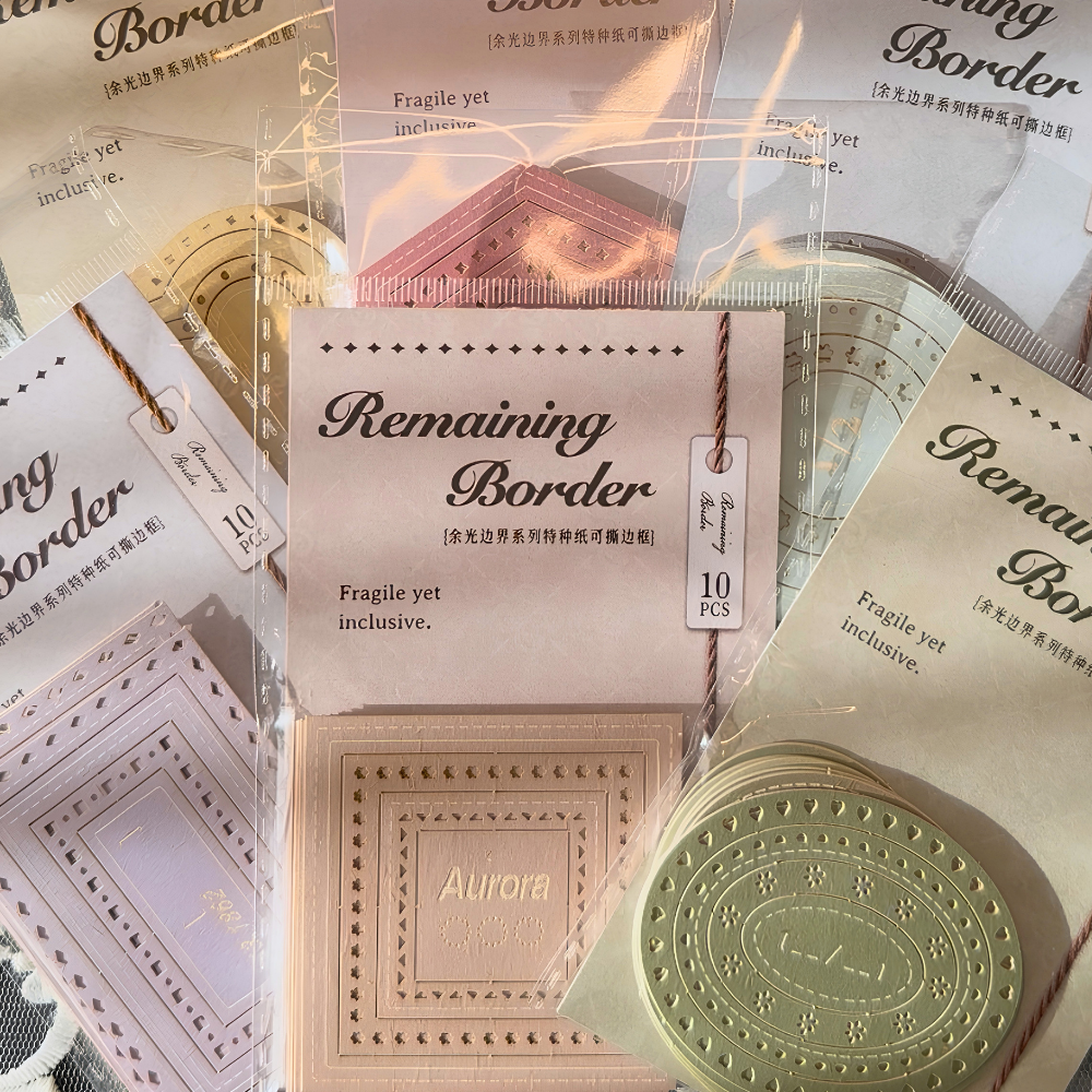 10 Pcs Decorative Multi-Frame Stickers
