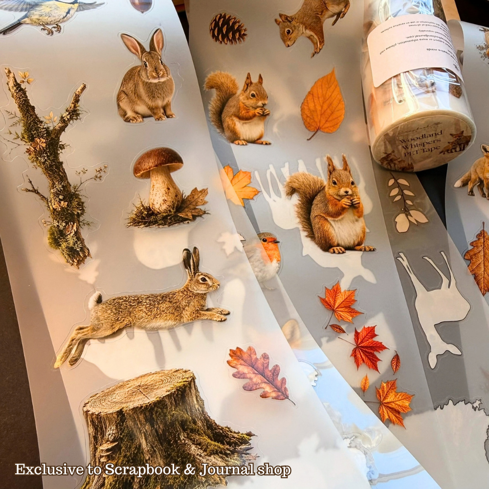 S&J Woodland Whispers PET Tape