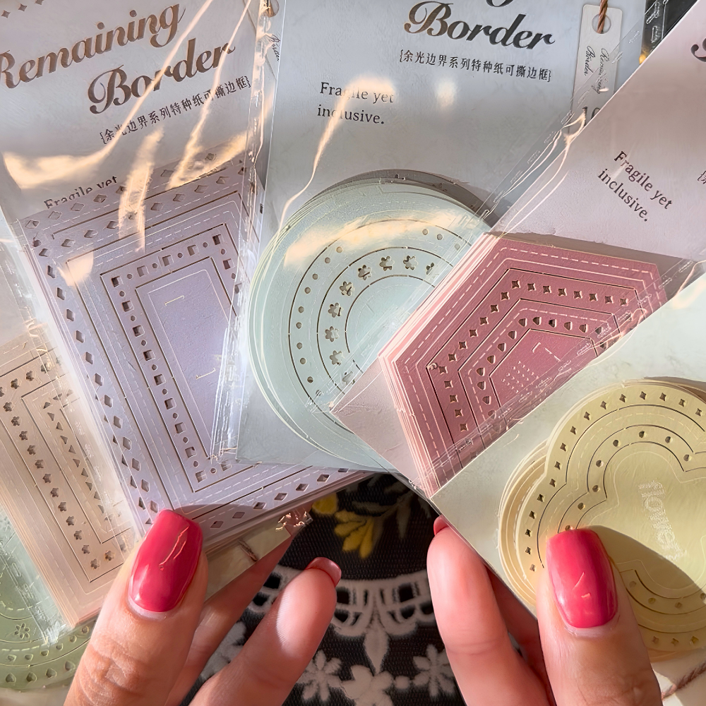 10 Pcs Decorative Multi-Frame Stickers