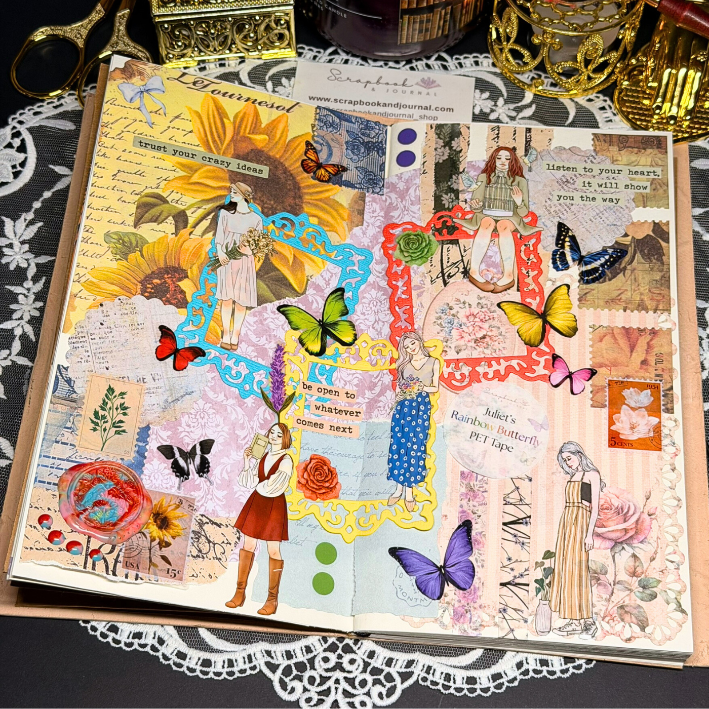 3m Juliet's Rainbow Butterfly PET Tape