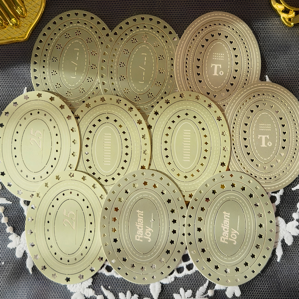 10 Pcs Decorative Multi-Frame Stickers