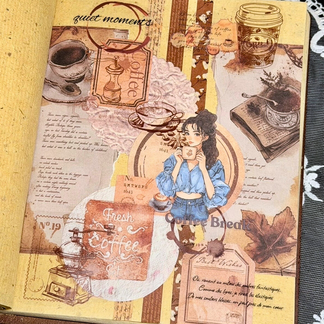 30 Pcs Aesthetic Coffee Stickers