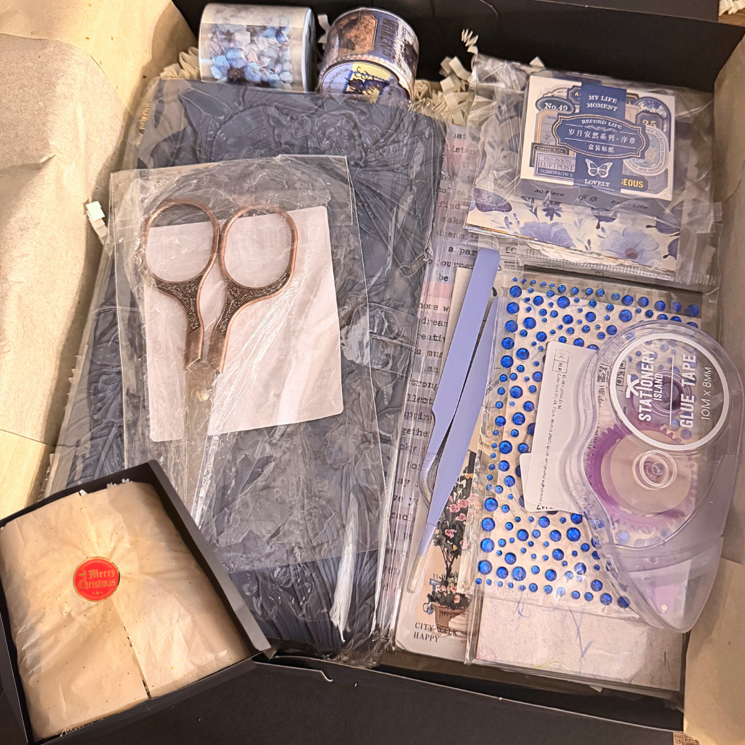 166 Pcs Botanical Journalling Kickstarter Kit (Gift-Boxed)