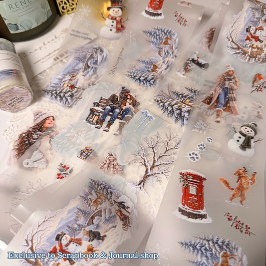 S&J Soft Snowfall PET Tape