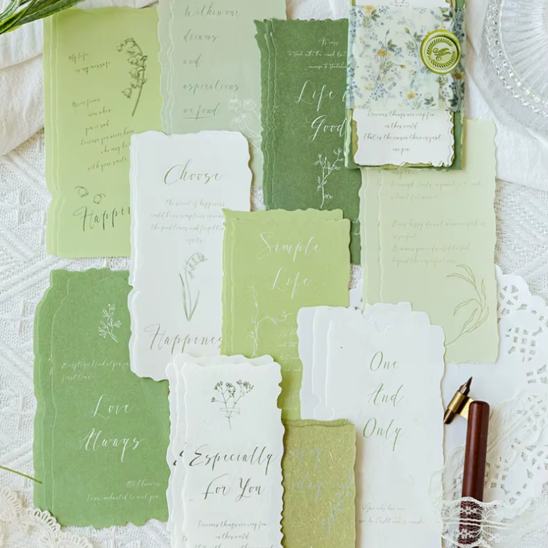 30 Pcs Decorative Message Craft Paper