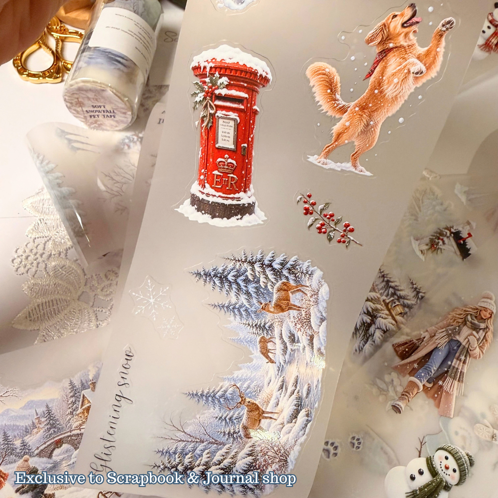 S&J Soft Snowfall PET Tape