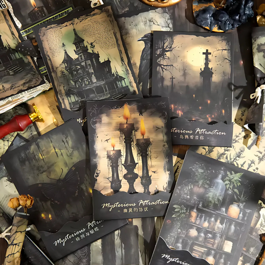 20 Pcs Dark Witchcraft Paper