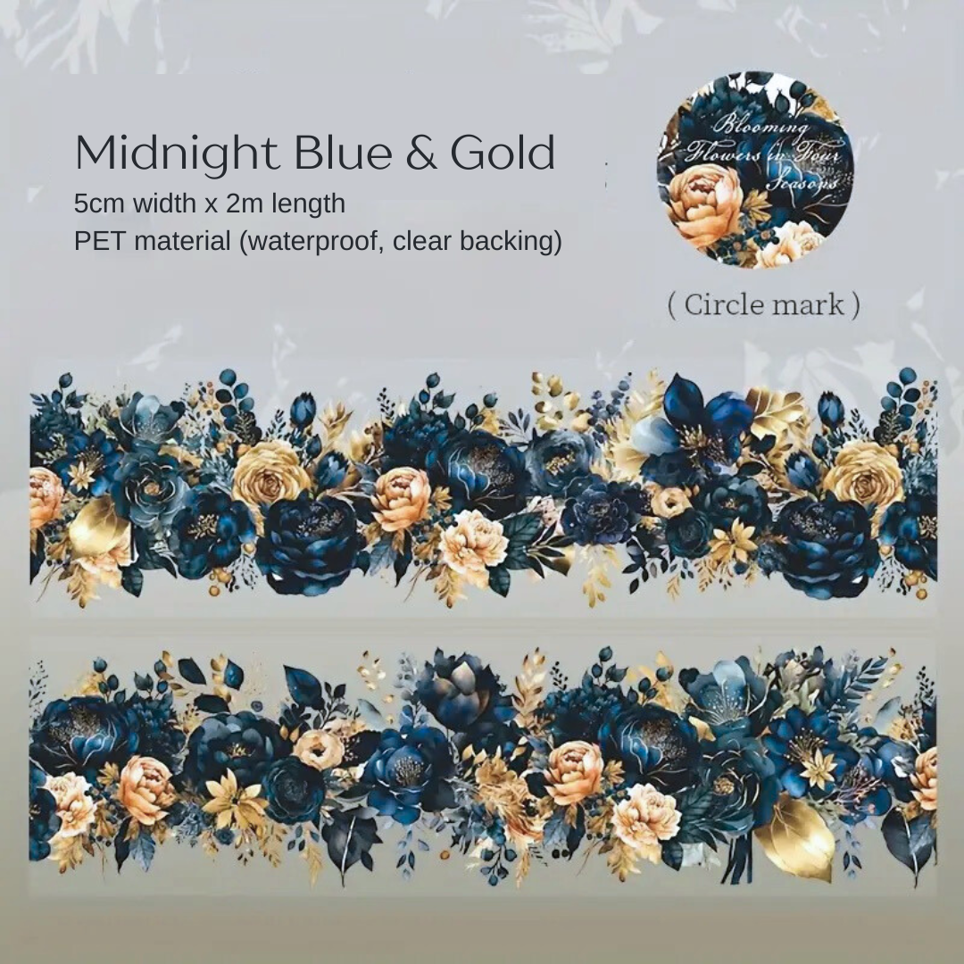 2m Twilight Flower Chain PET Tape