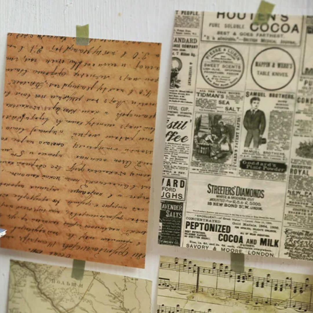 30 Pcs Antique Paper Pack