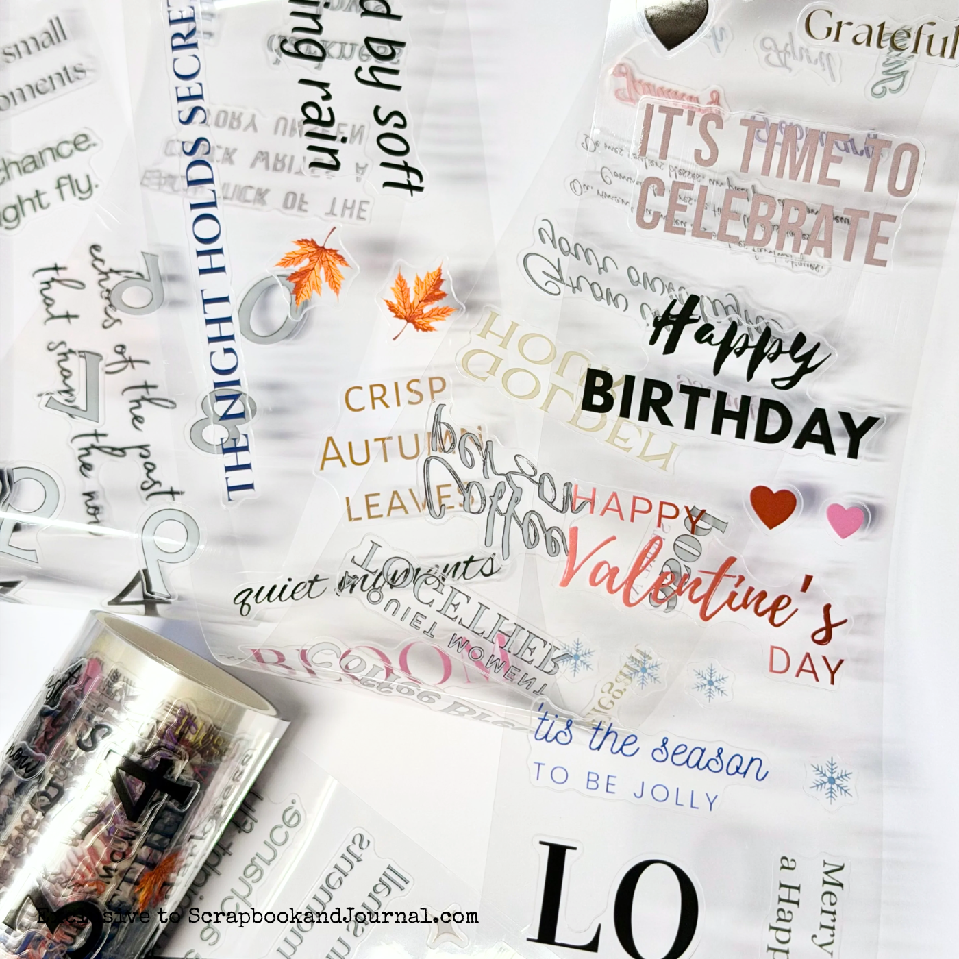 S&J 3m Moments & Messages PET Tape