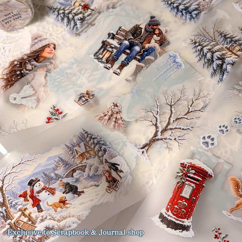 S&J Soft Snowfall PET Tape