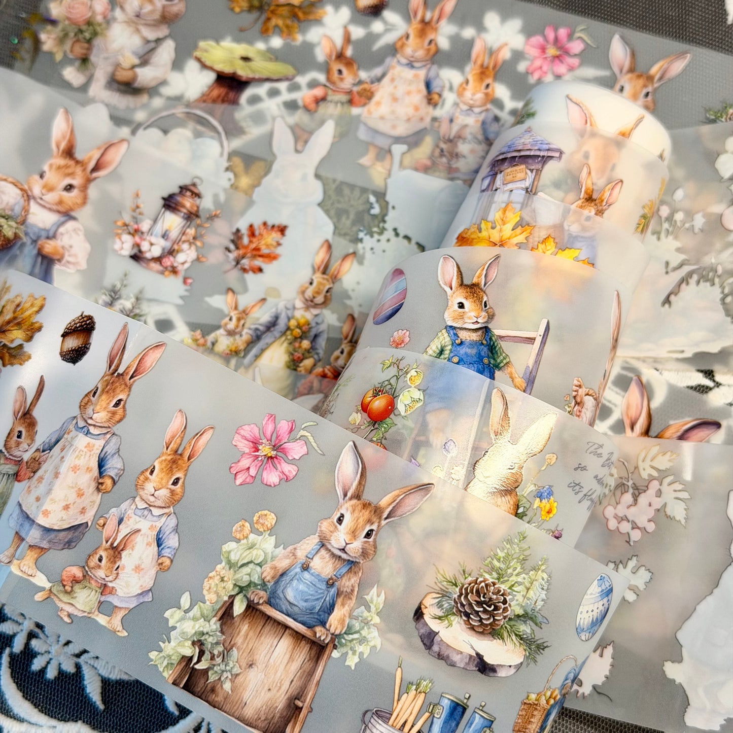 2m Spring Bunny PET Tape