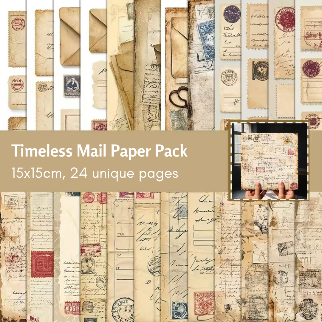 24 Page Timeless Mail Paper Pack