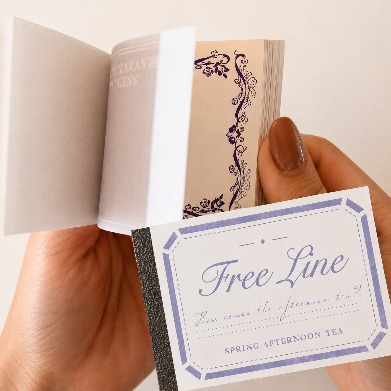 96 Pcs Vintage Label Note Pads