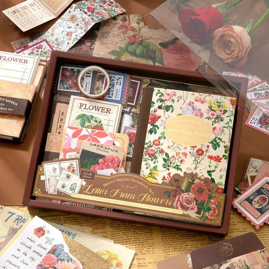 154 Pcs Vintage Starter Set with Journal