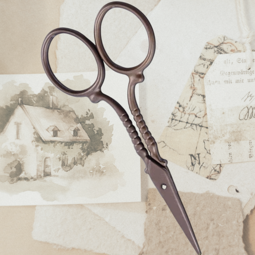 Rustic Twist Scissors – Scrapbook & Journal
