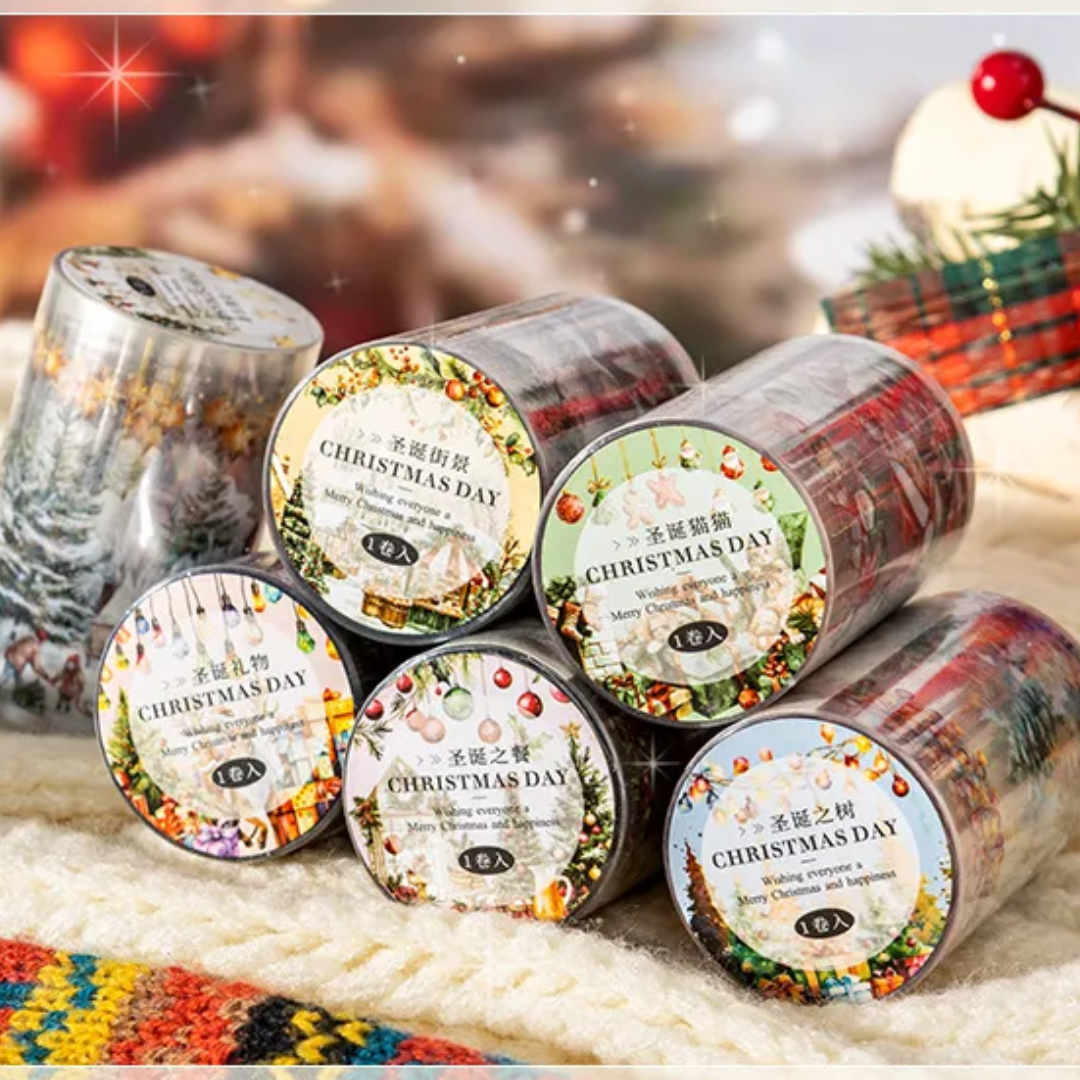 2m Christmas Day PET Tape