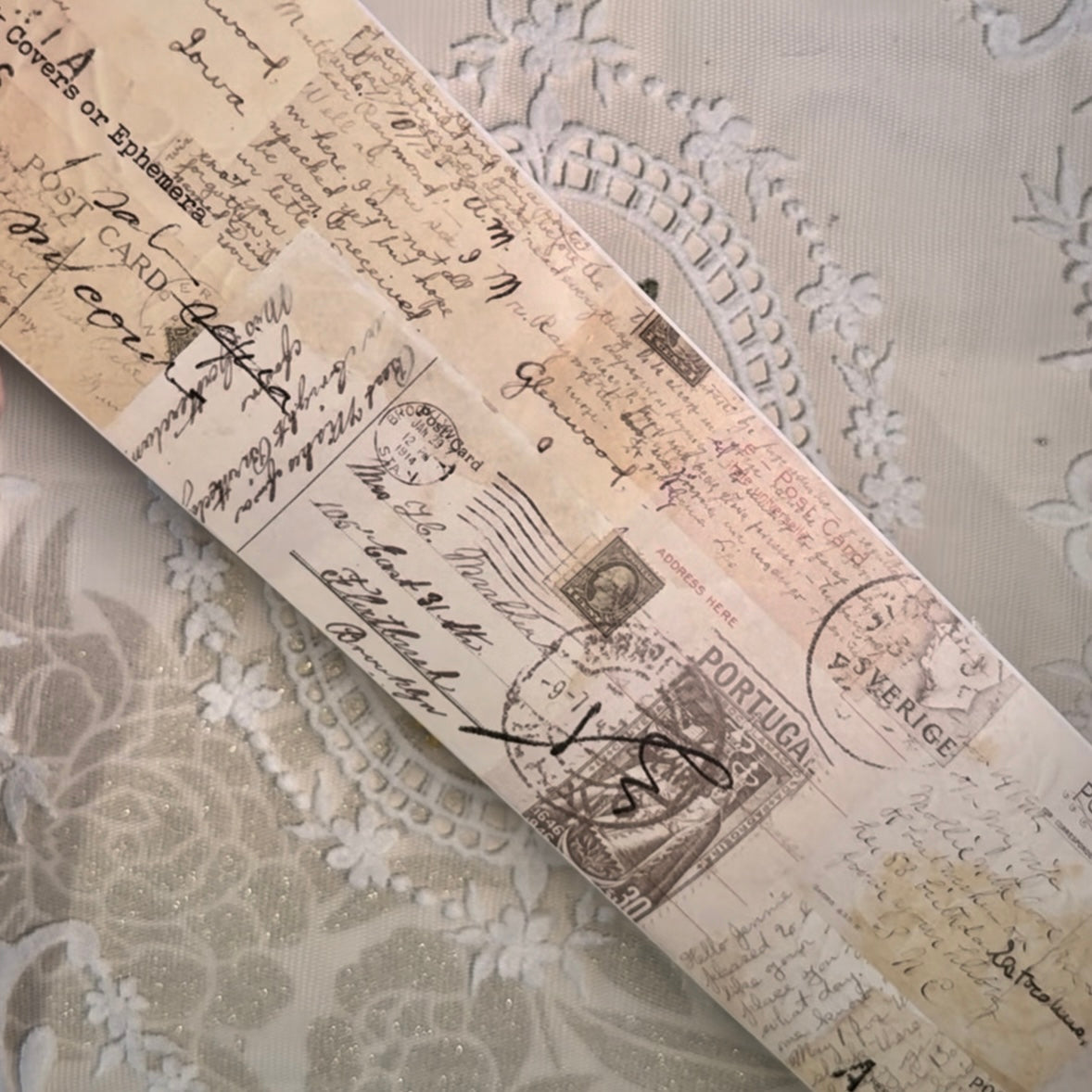 2m Timeworn Large Vintage Washi Tape