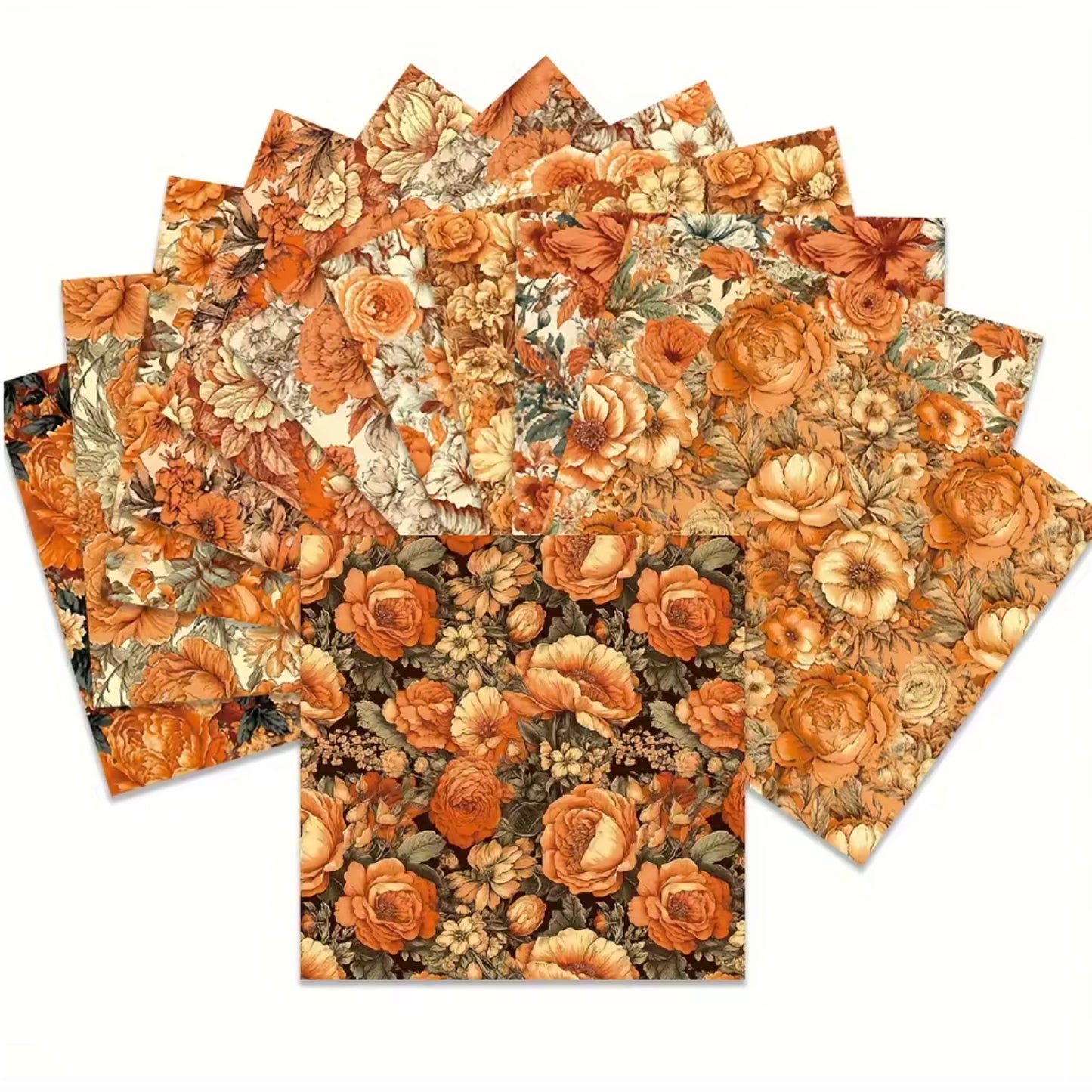 24 Page Withered Leaves 6x6 Paper Pack