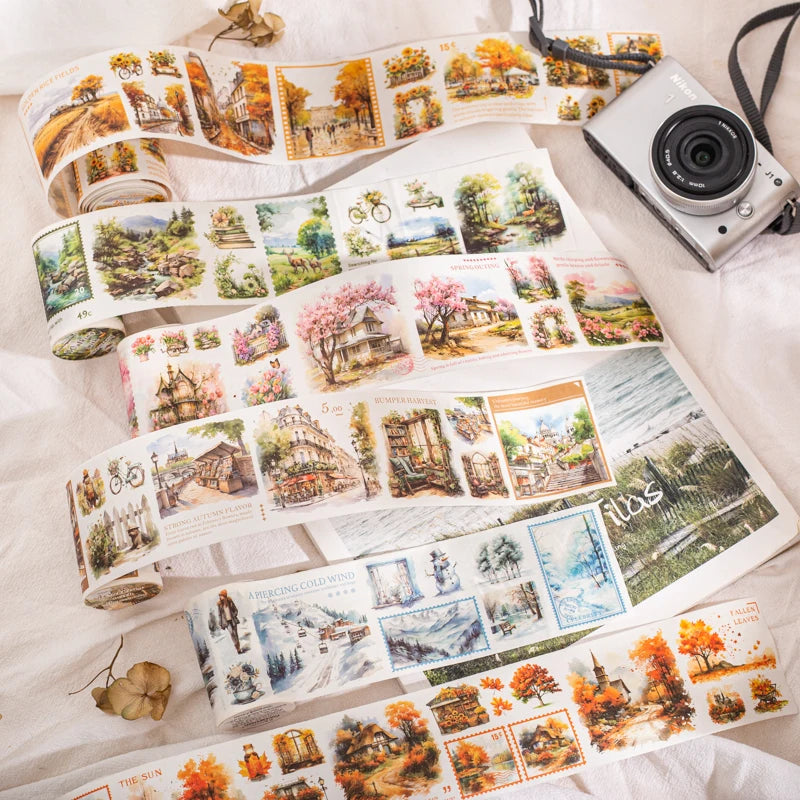 2m Seasonal Landscape Washi Tape