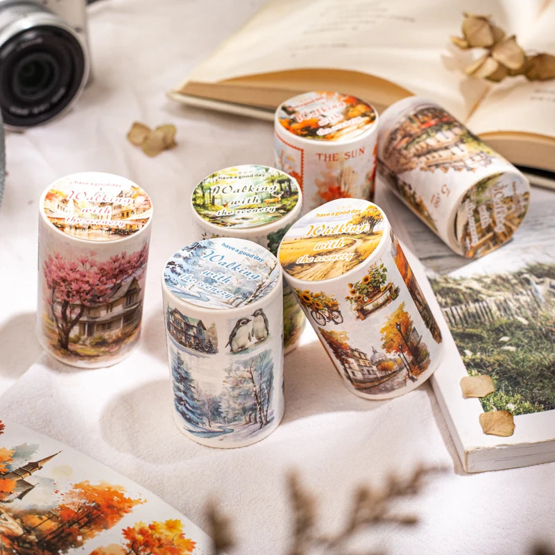 2m Seasonal Landscape Washi Tape