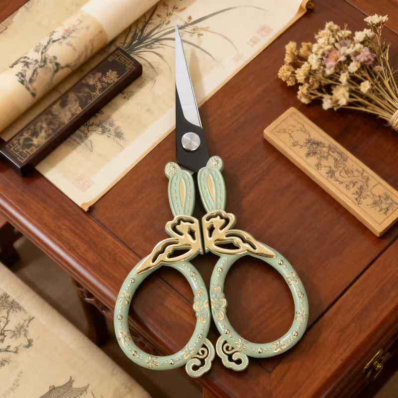 Vintage Butterfly Craft Scissors