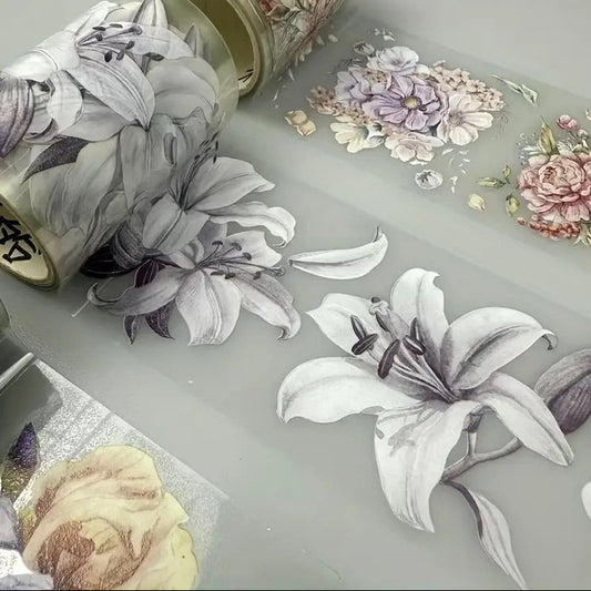 2m Statement Floral PET Tape