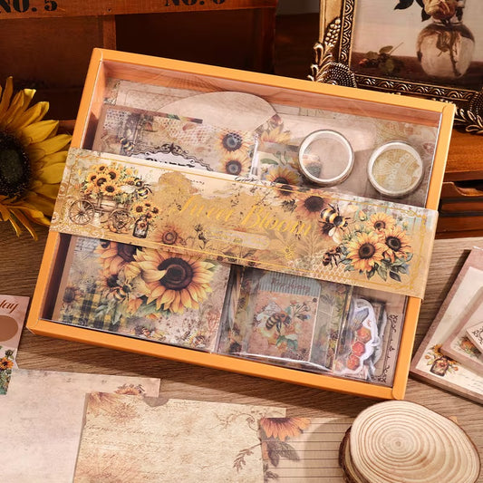 166 Pcs Sunflower Starter Set with Journal